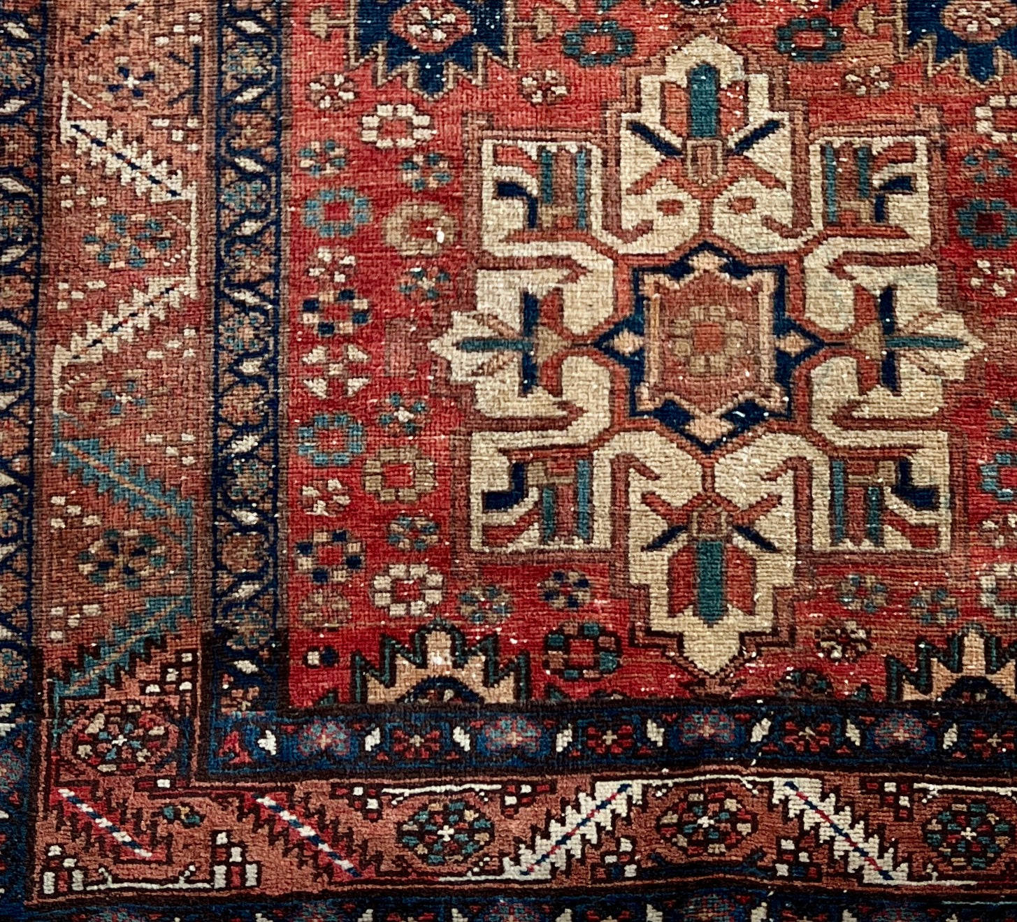 Ziba Heriz Wool Runner 2'11 x 9